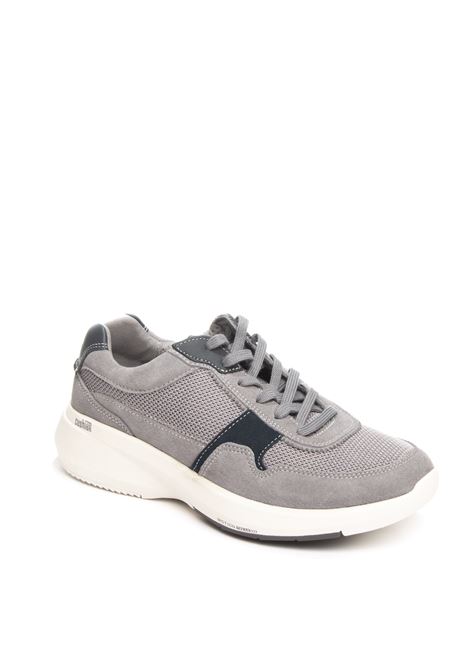 Dark grey lehman sneaker CLARKS ENGLAND | LEHMAN RACESUEDE/MESH-GREY